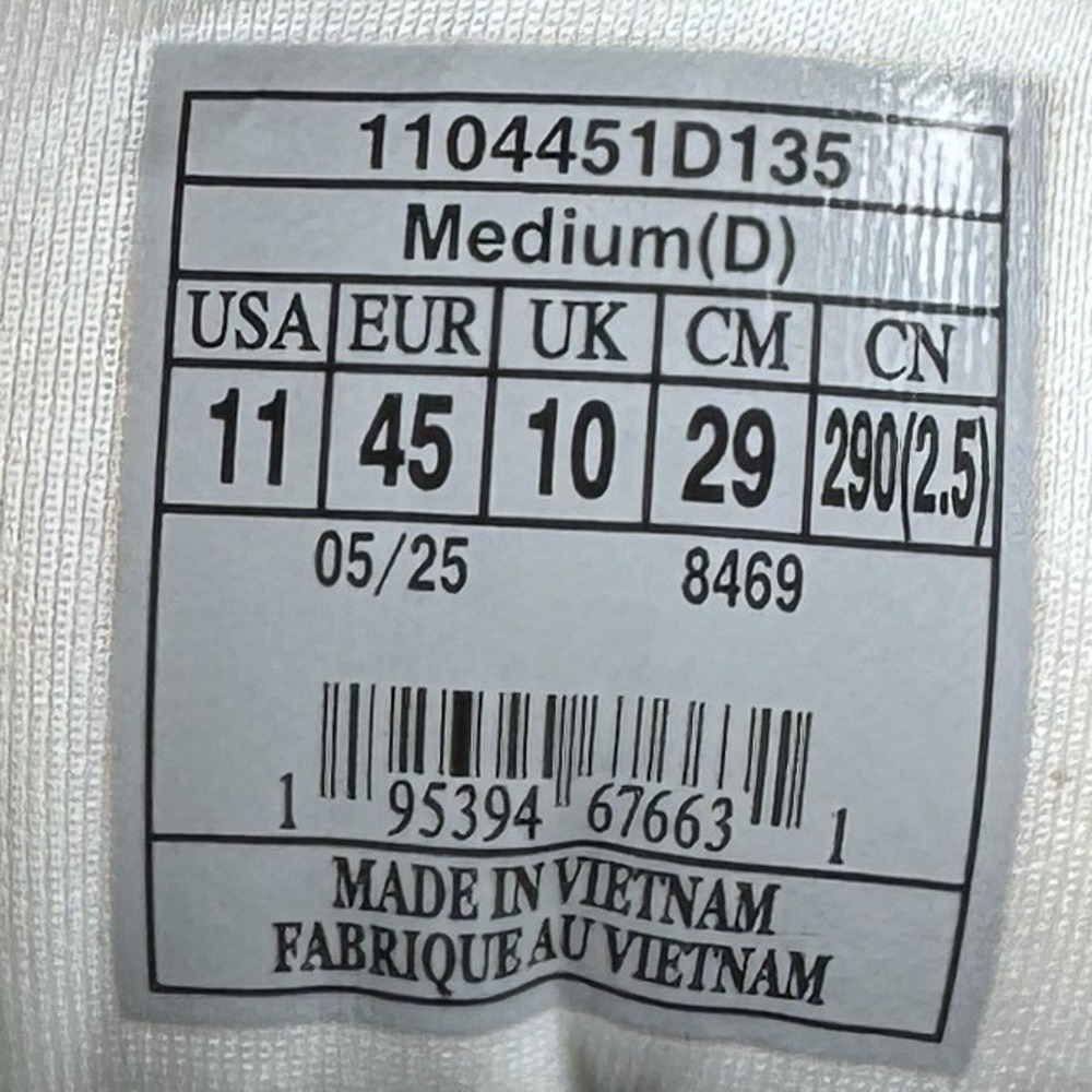 Brooks Glycerin 22 Men's Size 11 D White Grey Running Shoes Sneakers 1104451D135 - Picture 12 of 12